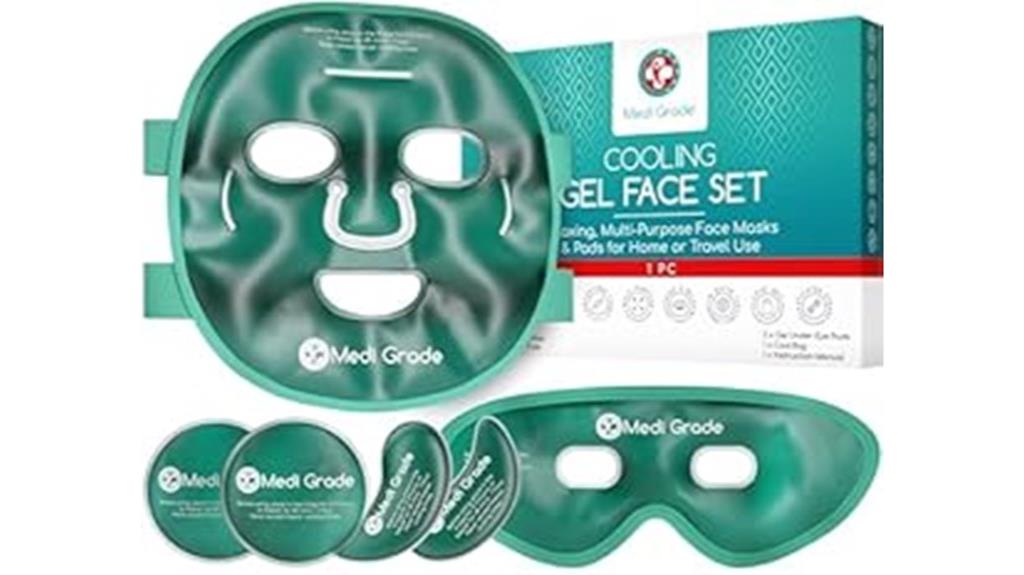 cooling mask for relief