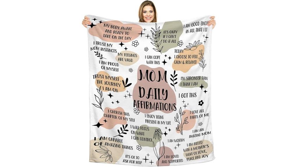 cozy blanket for moms