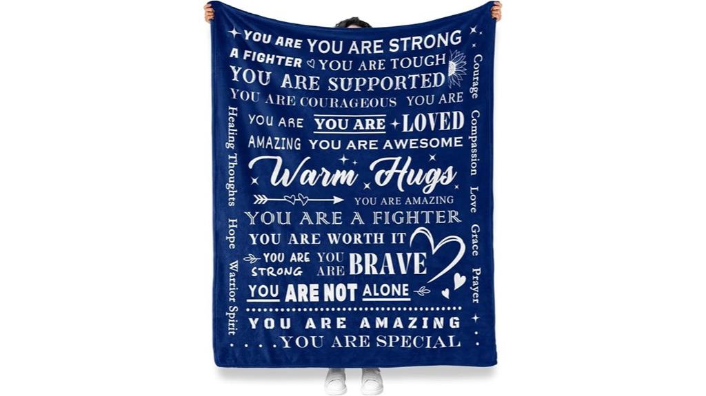 cozy healing blanket gift