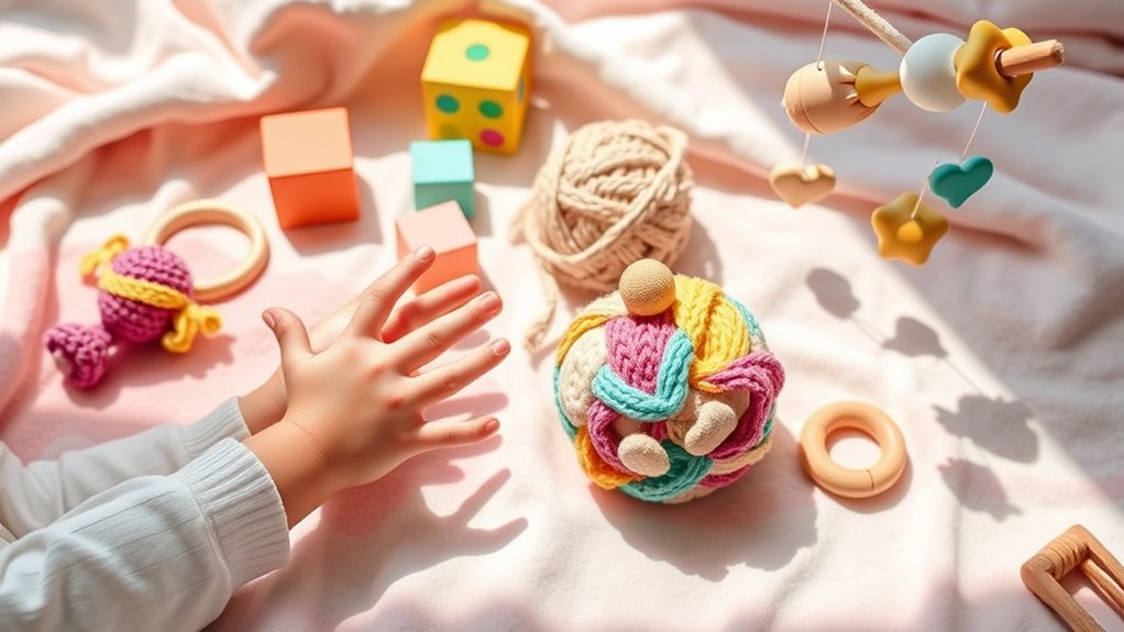 creative homemade baby toys