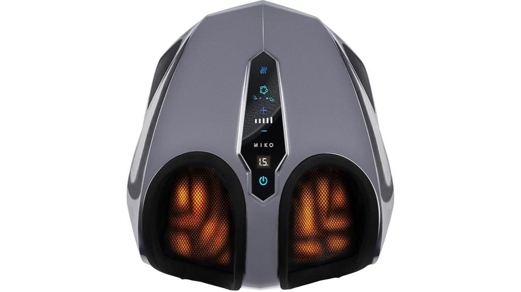 deep kneading heated foot massager