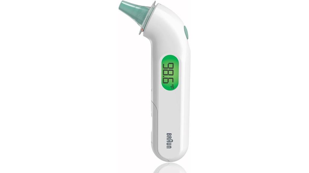 digital ear thermometer device