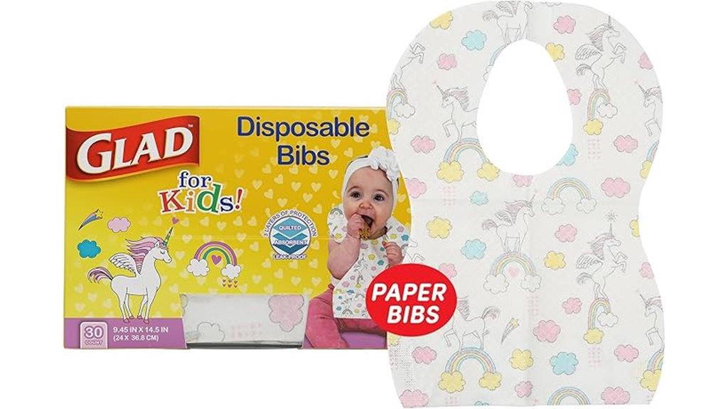 disposable bibs for kids