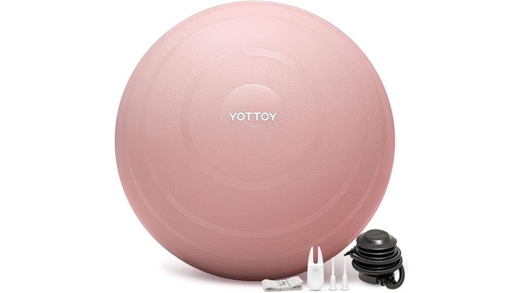 durable fitness exercise ball