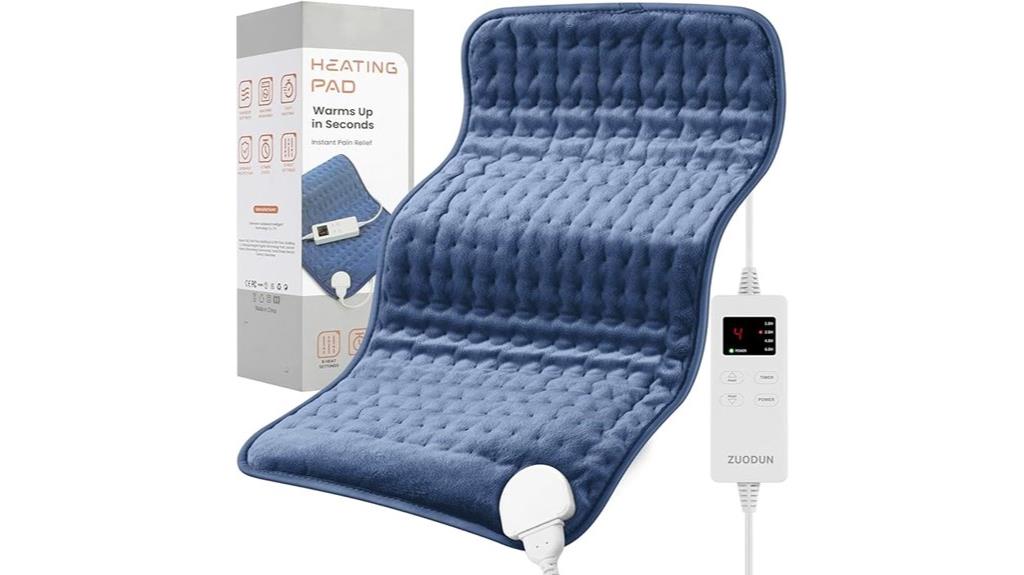 electric heating pad relief