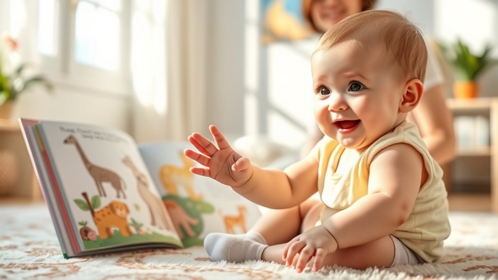 encourage baby to gesture