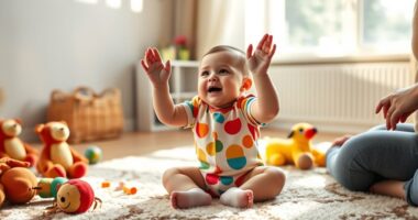 encouraging infant clapping activities