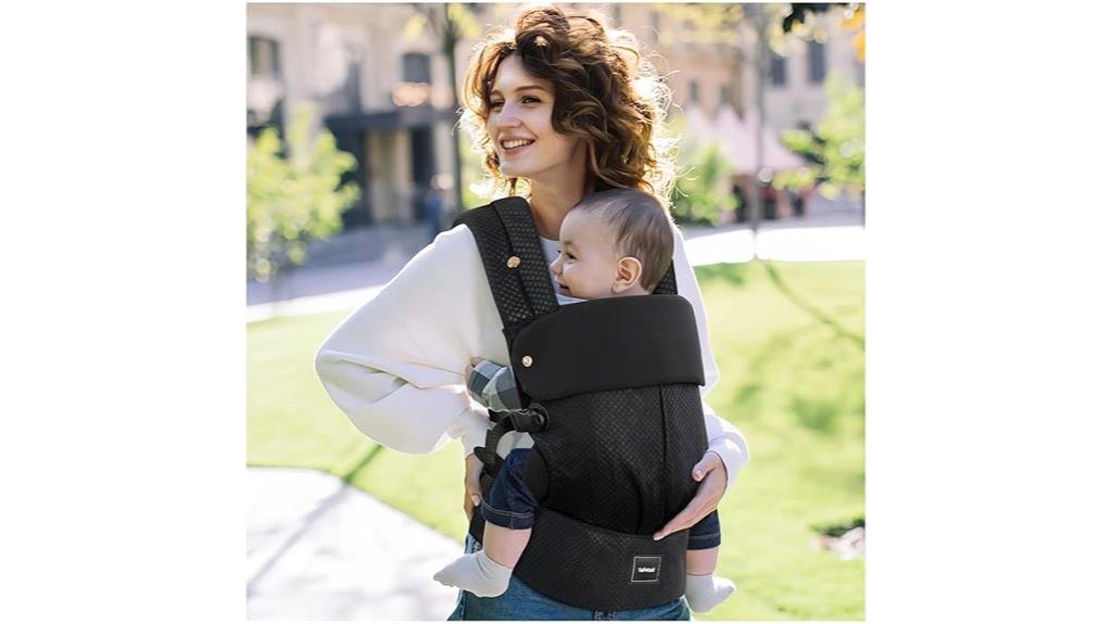 ergonomic baby carrier support