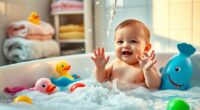 essential baby bath supplies