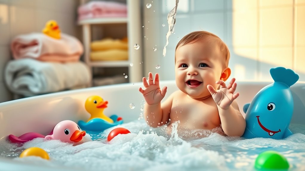 essential baby bath supplies