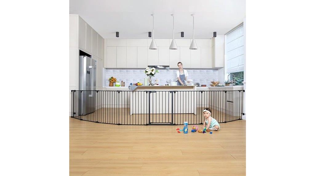 extra wide baby gate