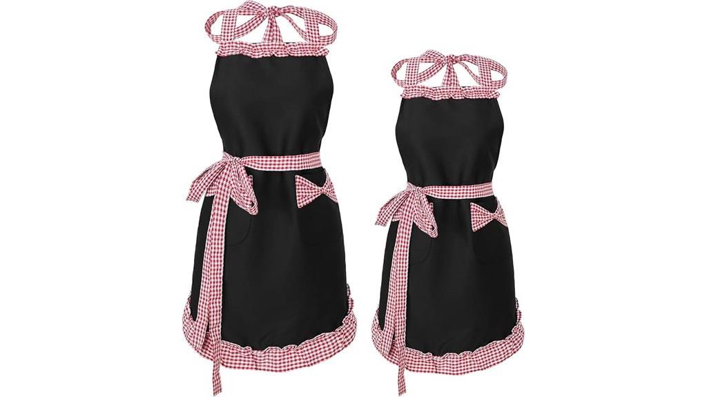 family baking apron set