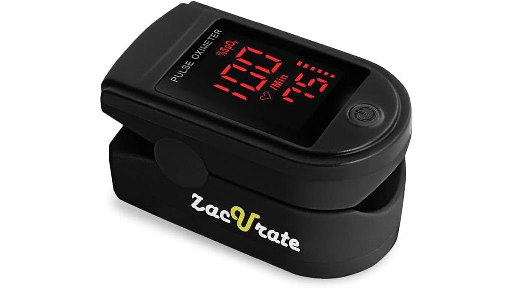 fingertip blood oxygen monitor