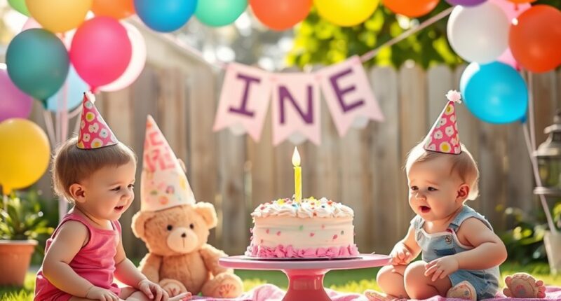first birthday celebration ideas