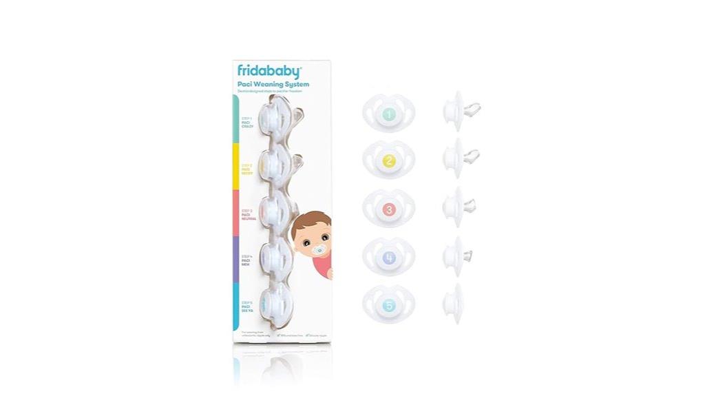 frida baby pacifier weaning system