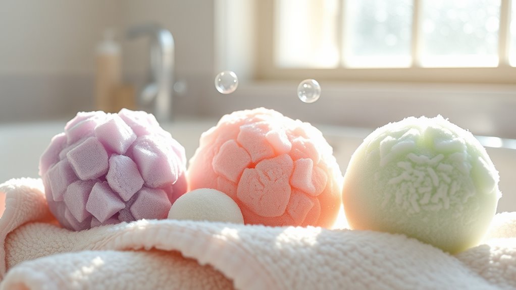 gentle cleaning bath sponges