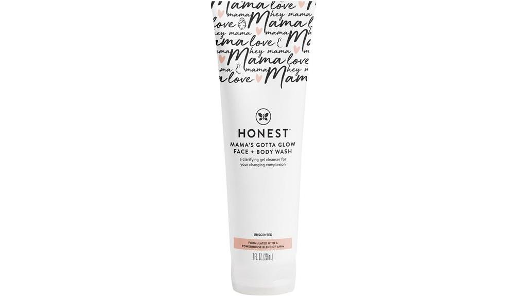 gentle glow enhancing body wash