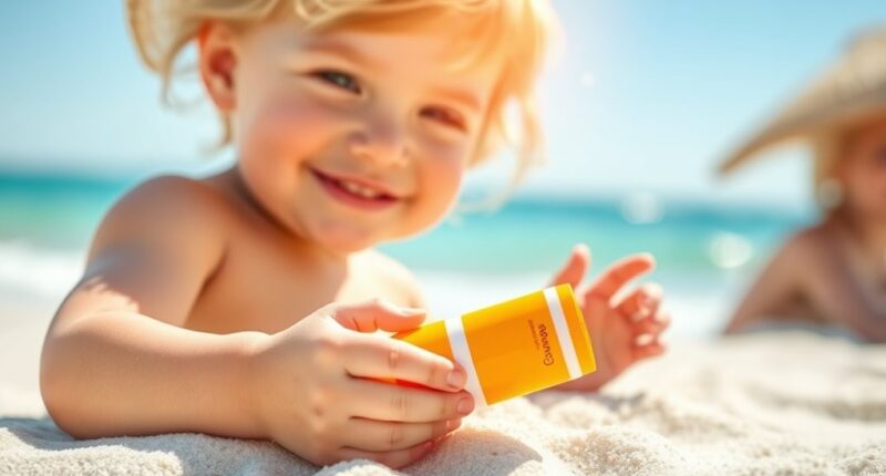 gentle sunscreen sticks for babies