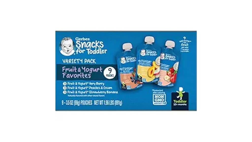 gerber baby food pouches