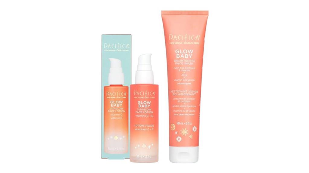 glow baby skincare set