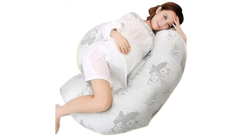 h shape pregnancy support pillow