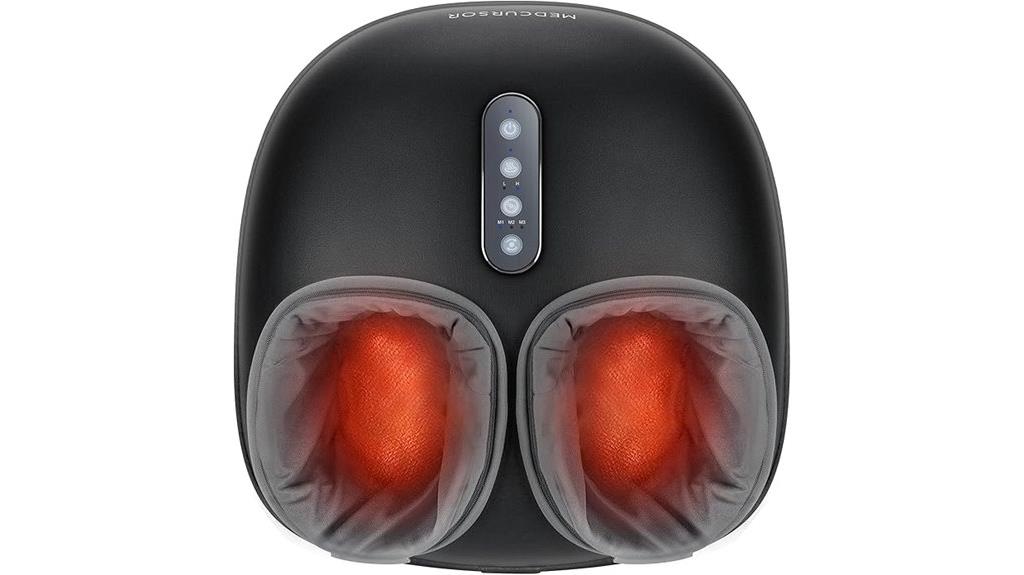heated foot massage device