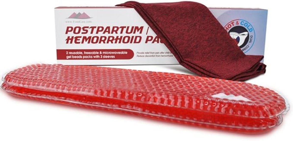 hemorrhoid ice compress pack