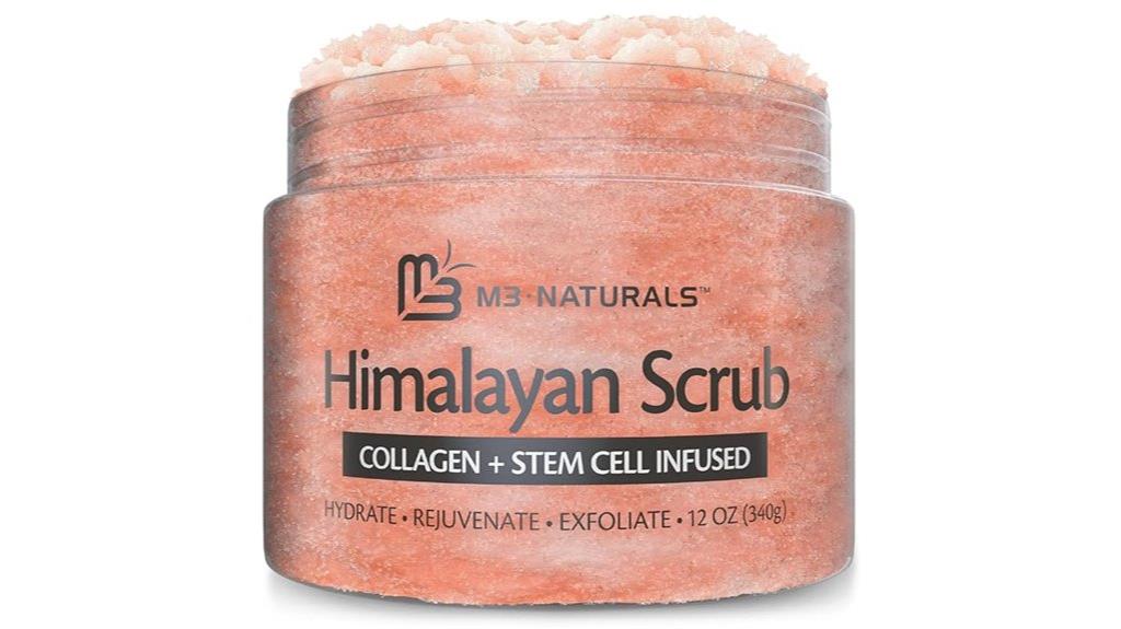 himalayan salt exfoliating scrub