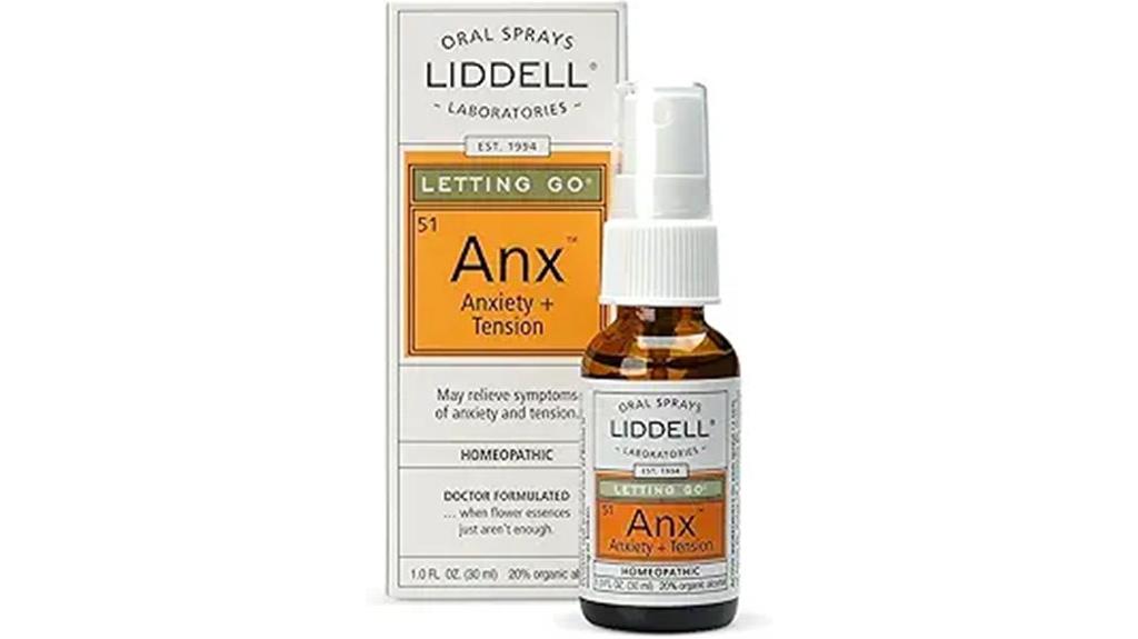 homeopathic spray for anxiety