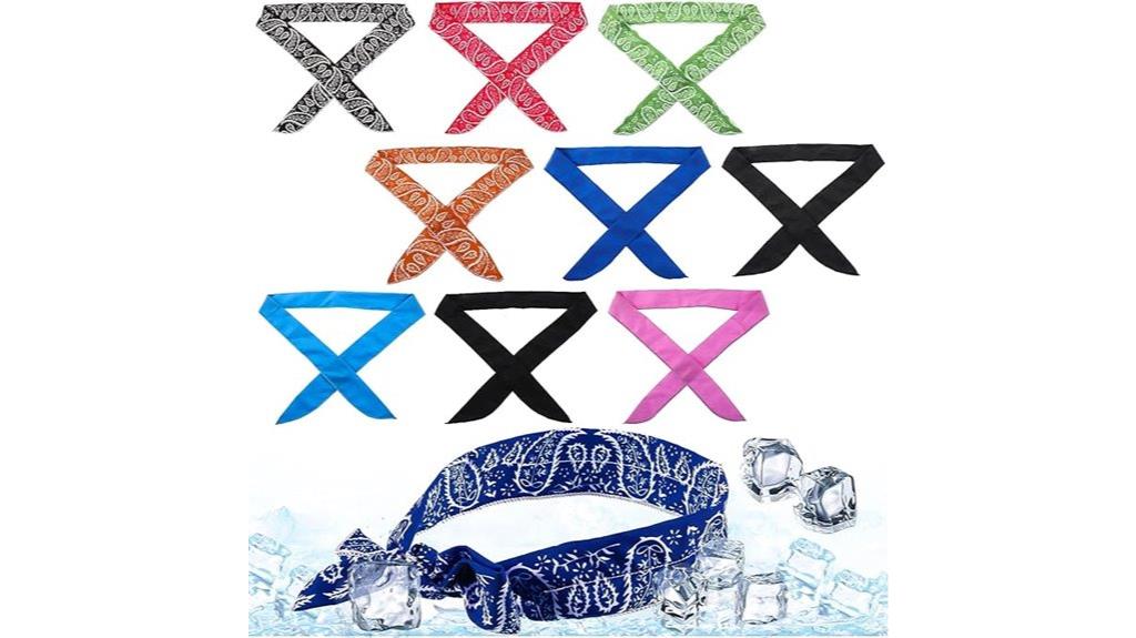 ice cool summer scarves