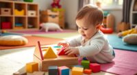 infant shape sorting activity