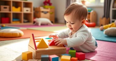 infant shape sorting activity