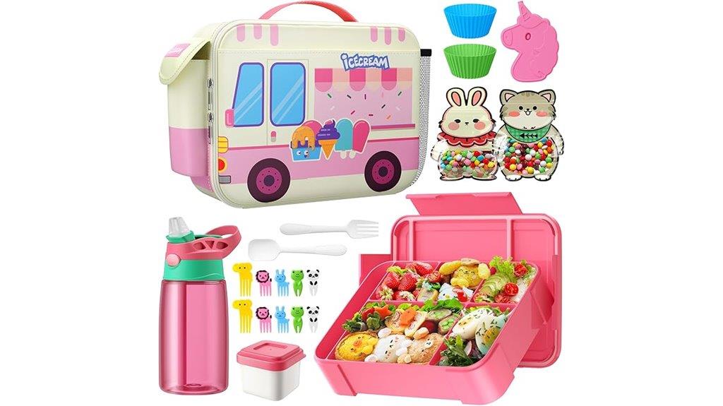 insulated bento lunch set