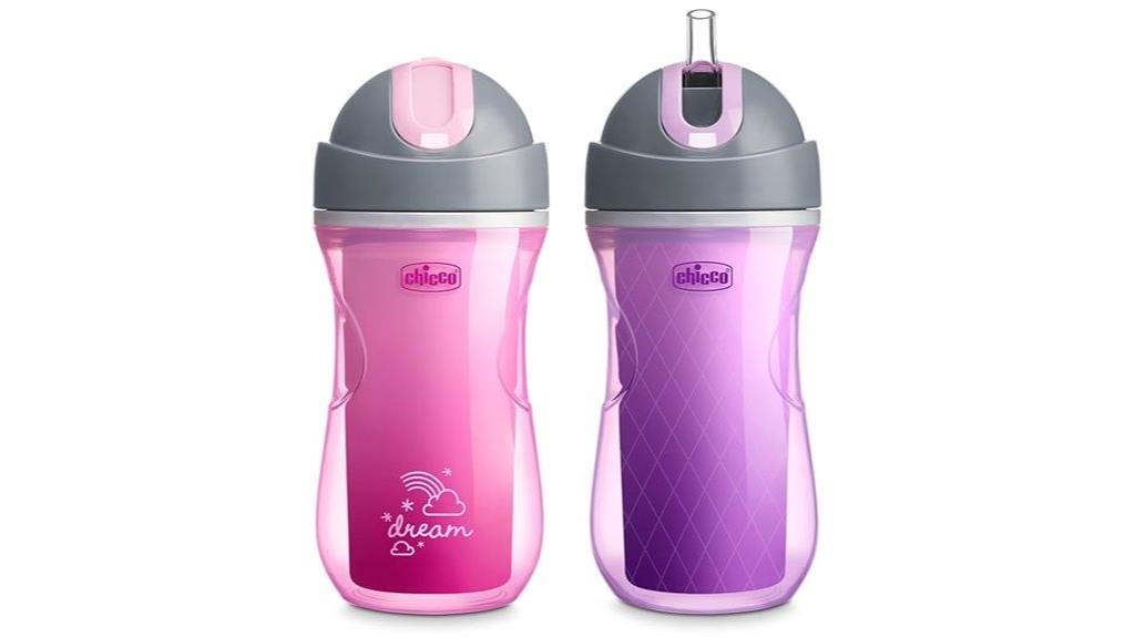 insulated sippy cup set