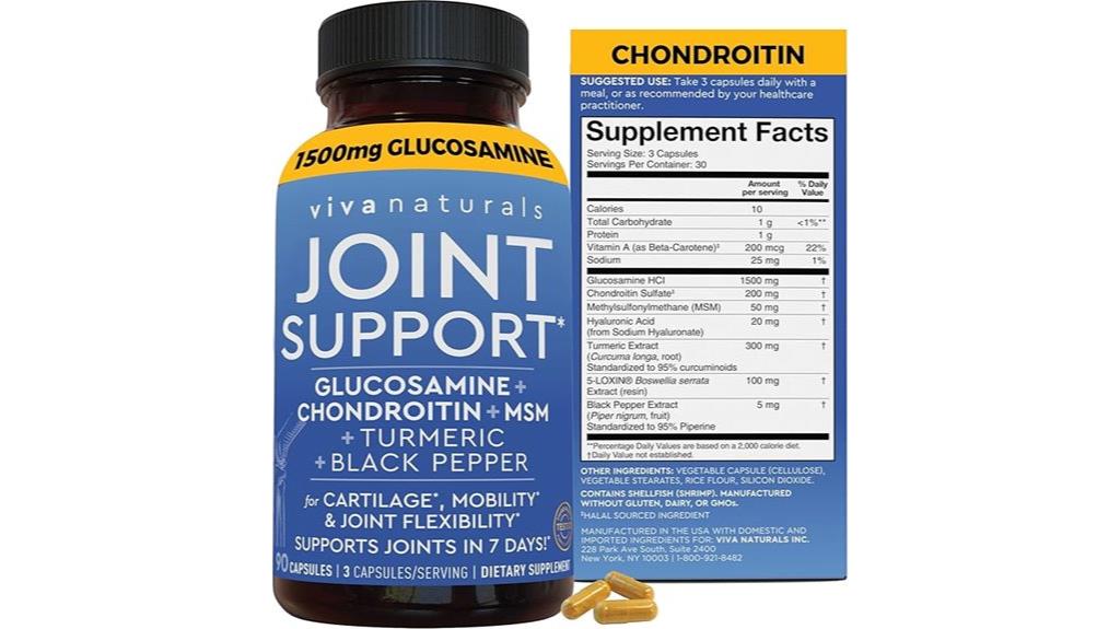 joint support supplement capsules