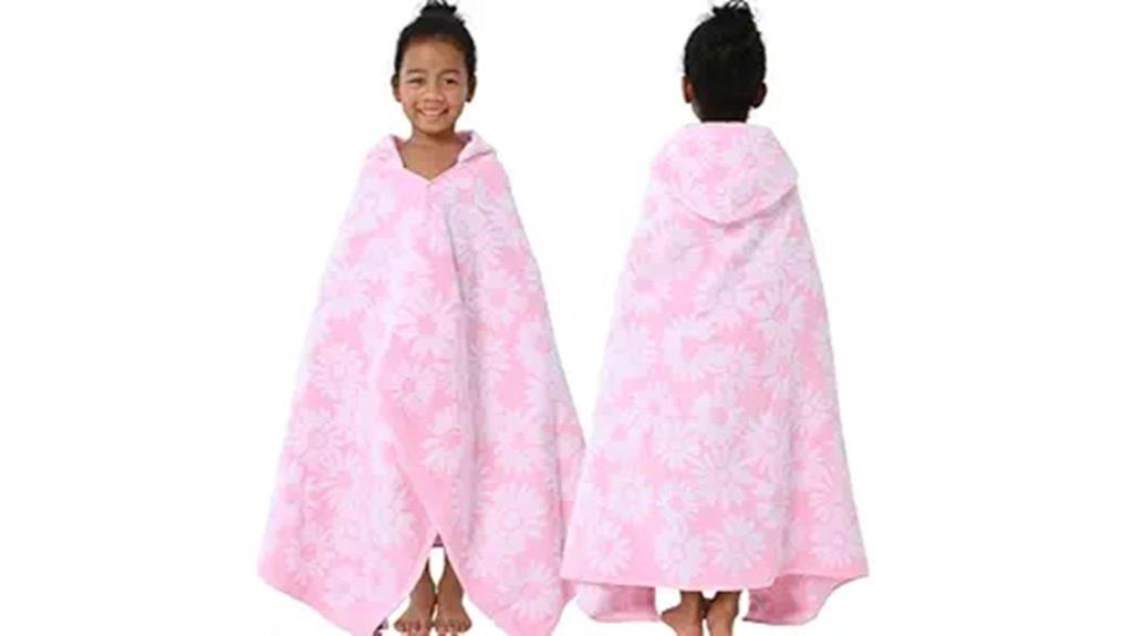 kids hooded bath towels