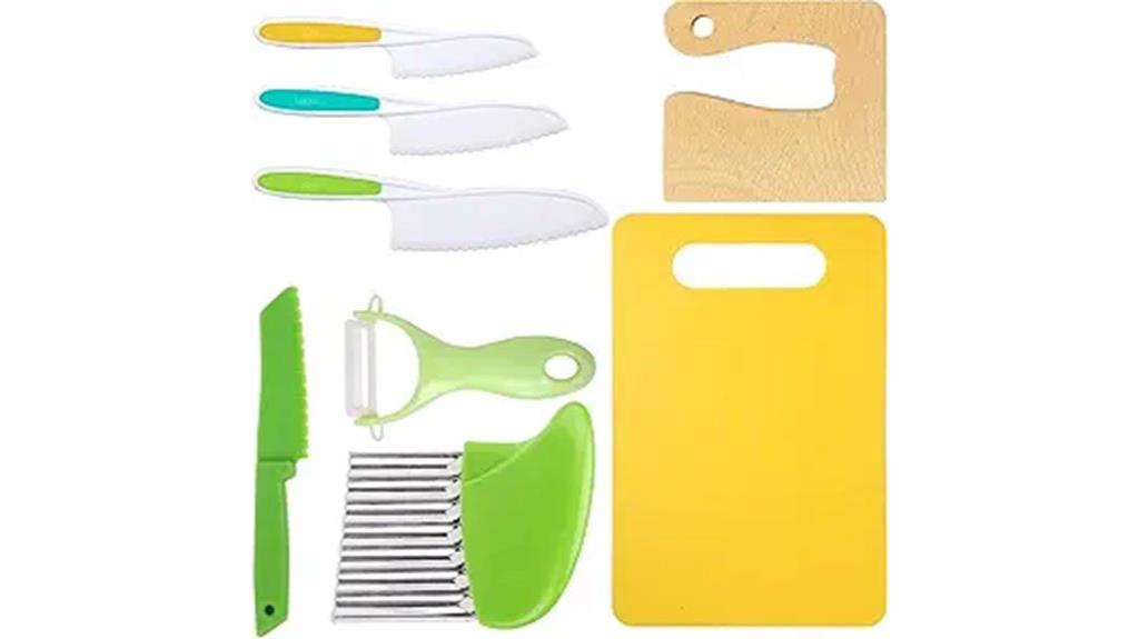 kids wooden kitchen knives