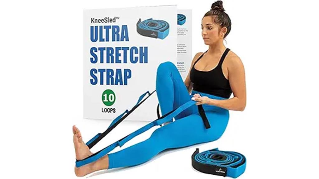 kneesled stretch strap therapy