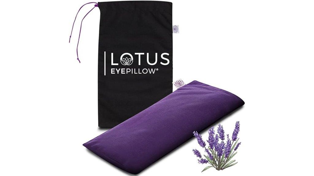 lavender eye pillow relaxation