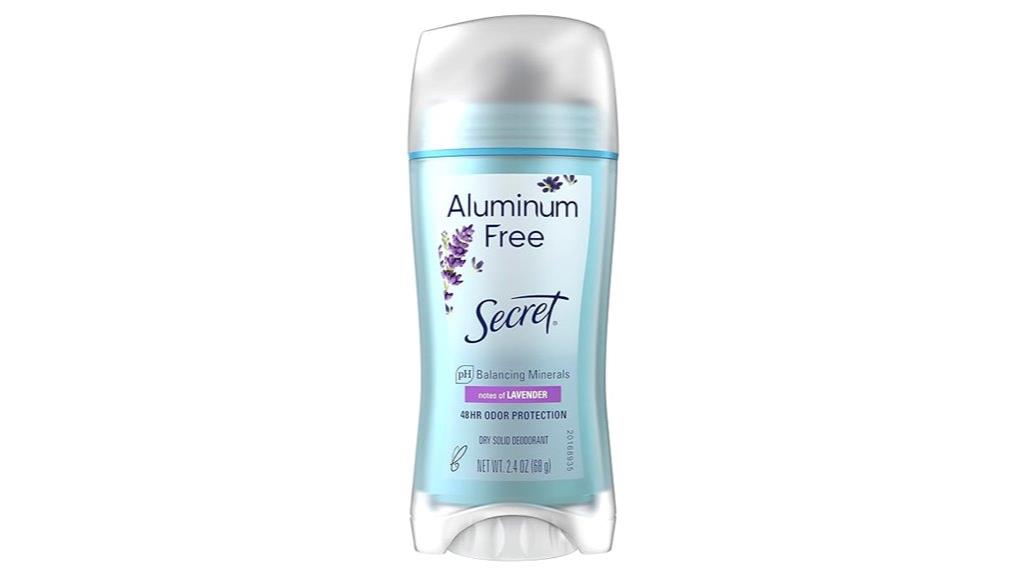 lavender scented aluminum free deodorant