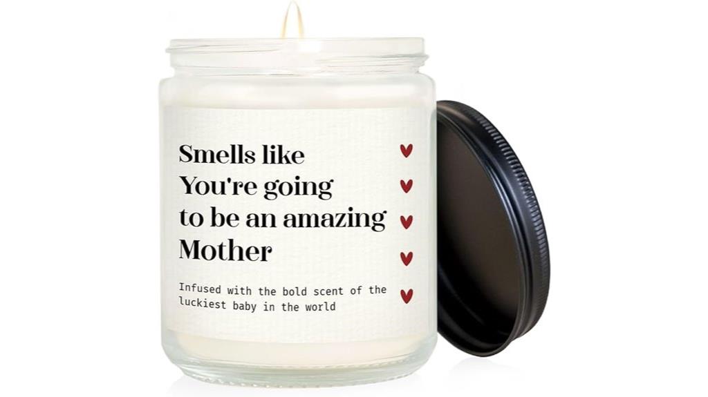 lavender scented pregnancy candle