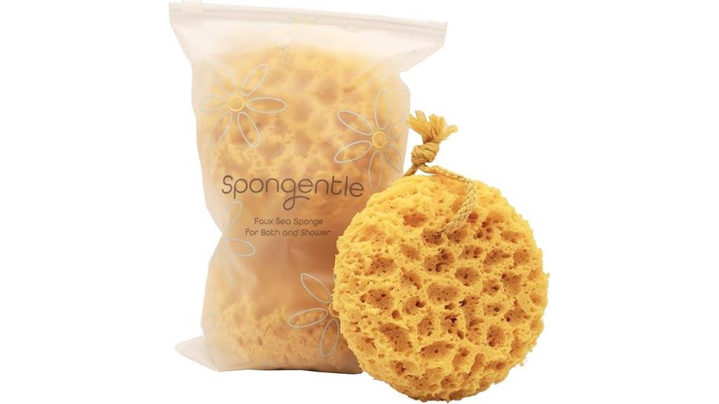 loofah sponge cleansing pack