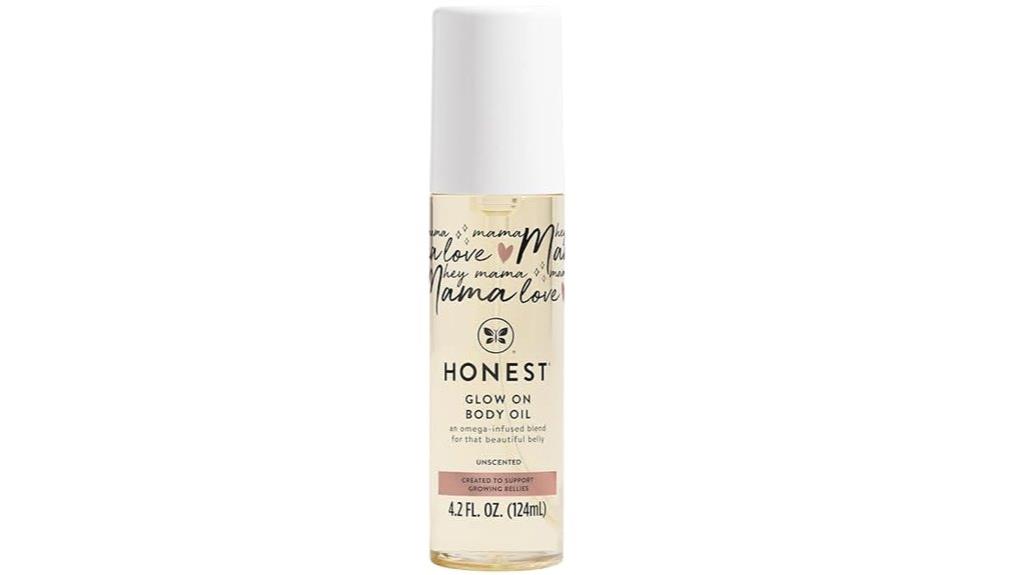mama hydrating belly oil