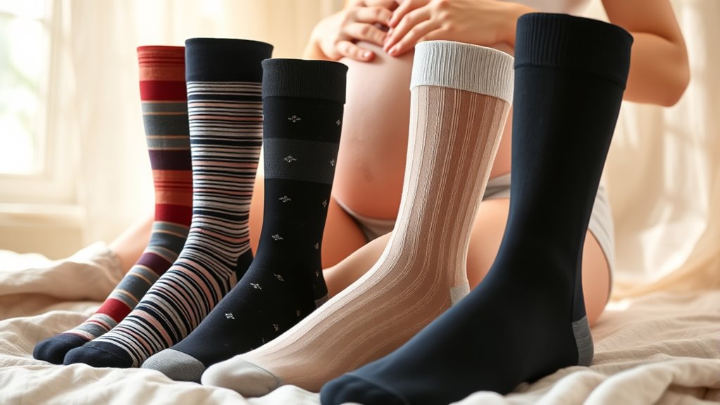 maternity compression socks selection