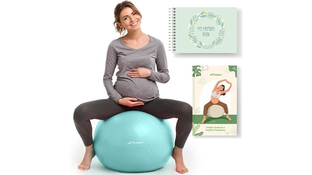 maternity exercise stability ball