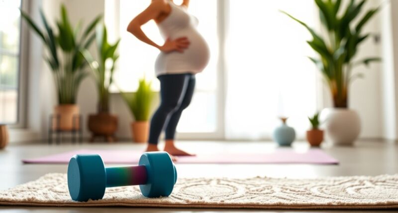 maternity exercise weights guide