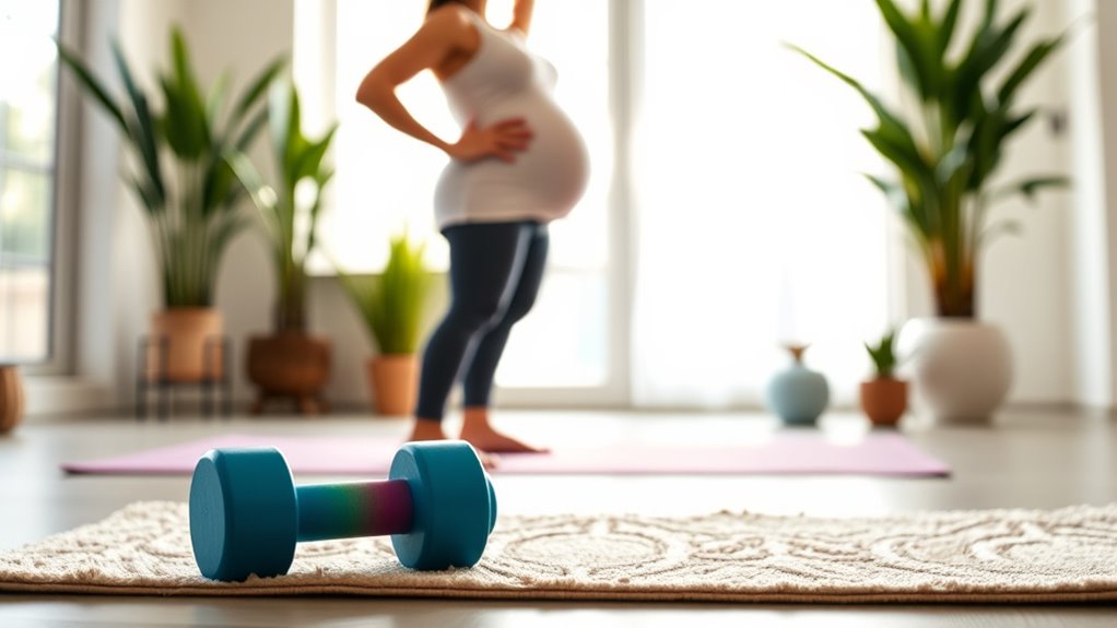 maternity exercise weights guide