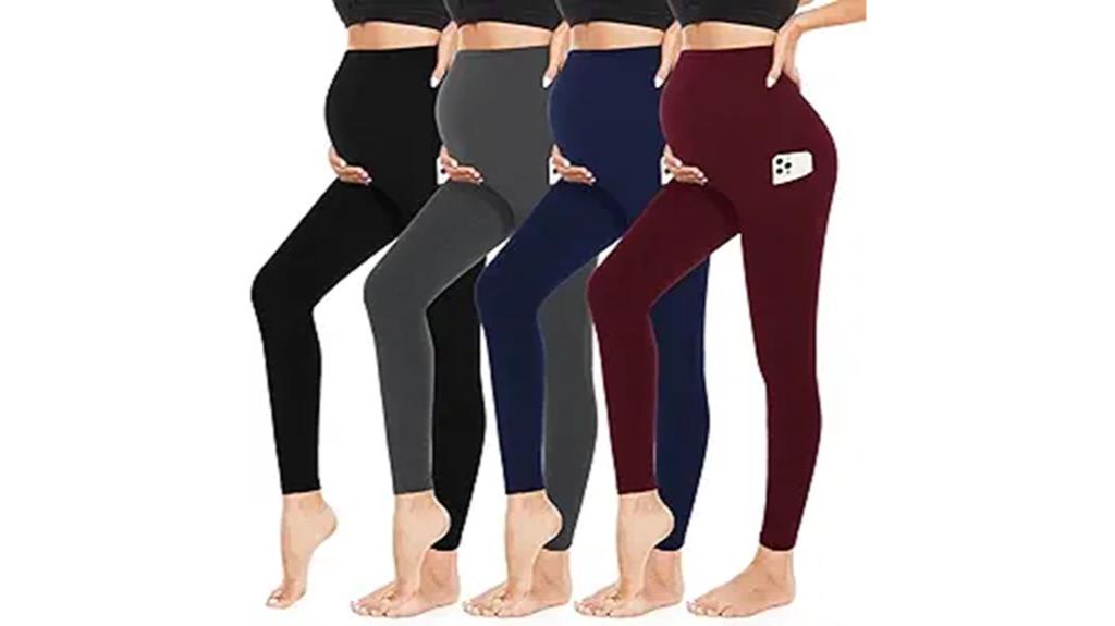 maternity leggings with pockets