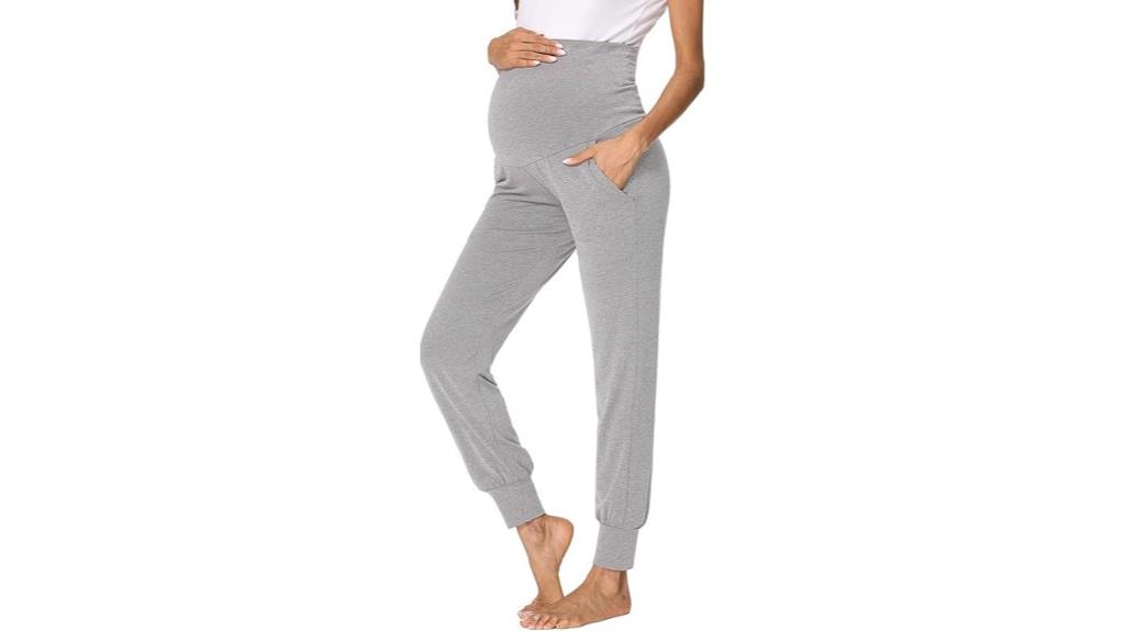 maternity lounge jogger pants
