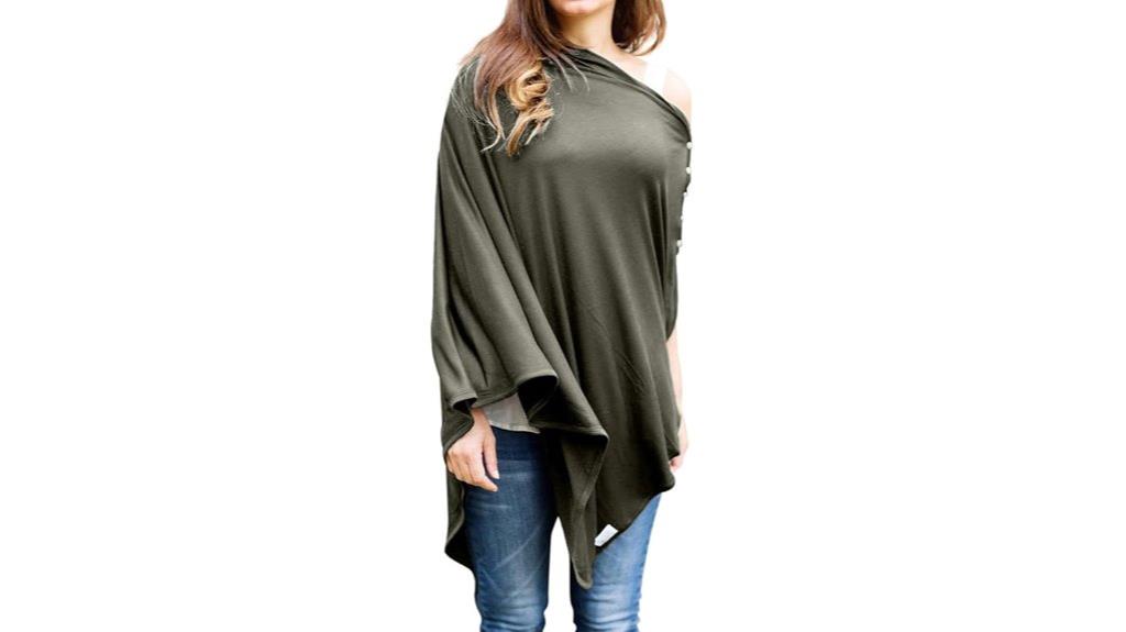 maternity nursing cover poncho